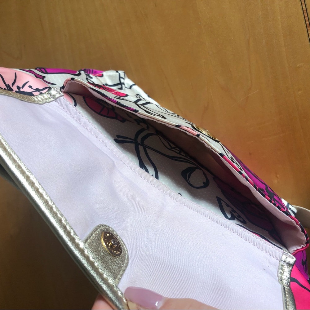 Coach Kyra Poppy Floral Sateen Crossbody Bag - Picture 3 of 4